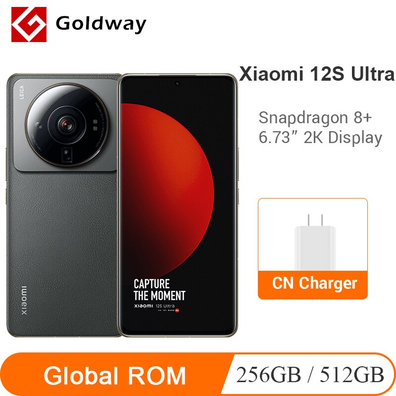 [World Premiere] Xiaomi Mi 12S Ultra 256GB/512GB Snapdragon 8 Gen 1+ CPU 120Hz 6.73" Screen AMOLED 2K 50MP Leica Lens 67W Cellphone 