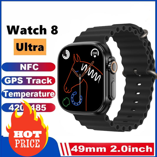 SmartWatch Ultra Series 8 NFC Wireless Bluetooth HD Screen Smart Watch 