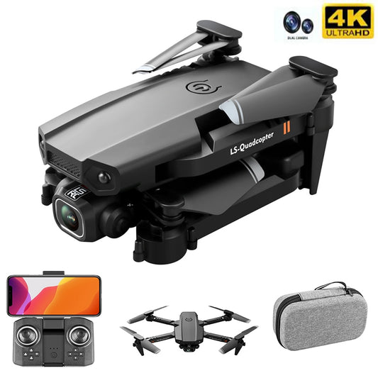 Drone 4k Dual Camera HD XT6 WIFI FPV Drone Air 200m 