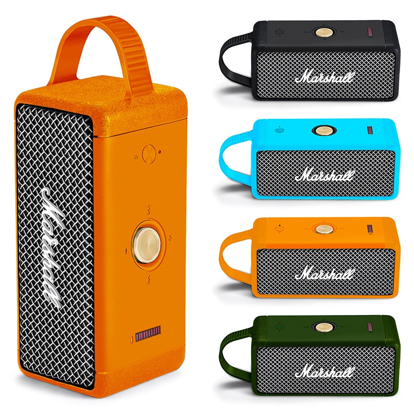 Estojo protetor adequado para MARSHALL EMBERTON Alto-falante Bluetooth Estojo de silicone portátil Caixa de armazenamento traseira Capa protetora