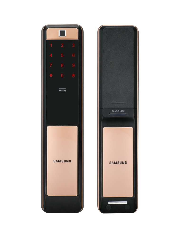 Fechadura de porta com impressão digital SAMSUNG SHP-DP607/SHP-DP609 versão em inglês Eurp Moritse