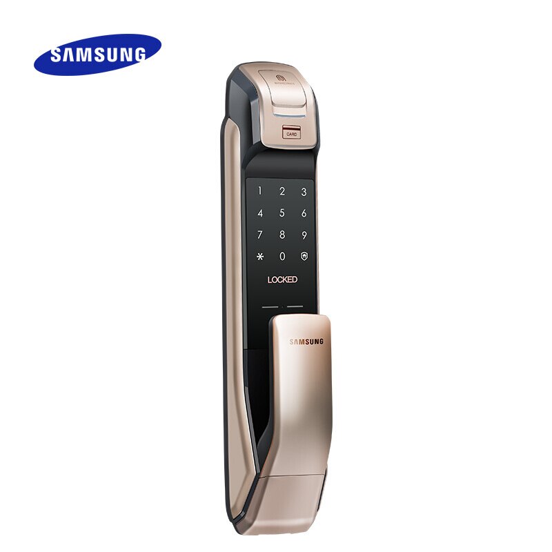 Samsung Biometrica Fingerprint Smart Door Lock SHP-DP728 Smartphone APP Password Lock Promotion 