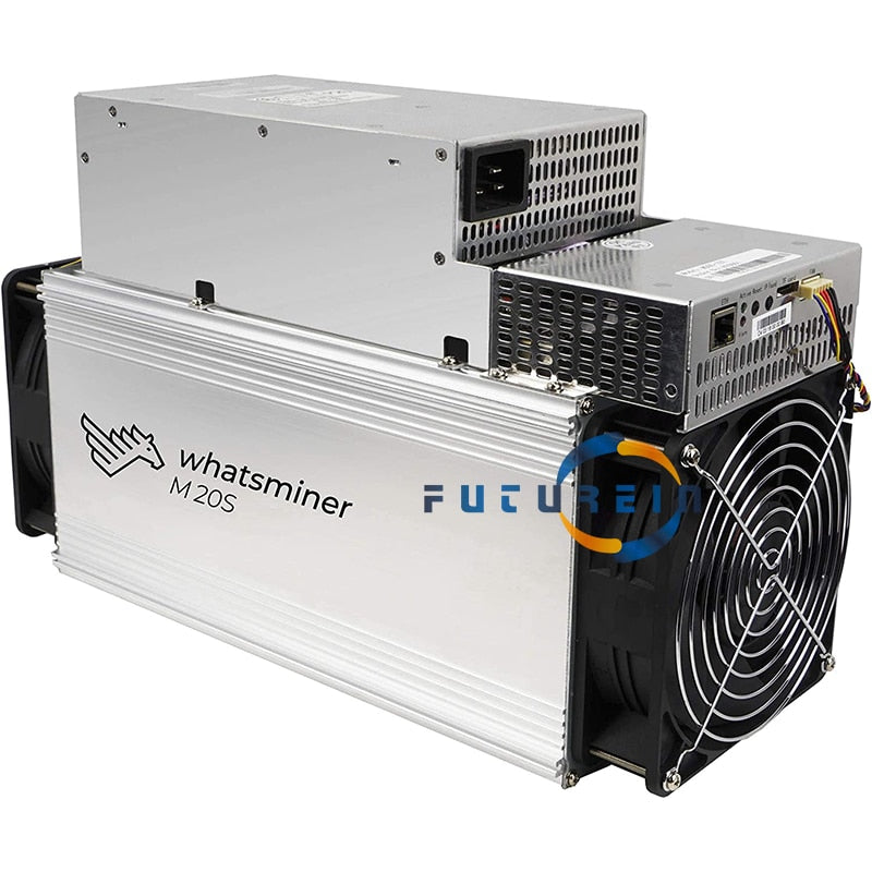 USED ​​Miner Whatsminer M20s 68T 70T with Power Supply Most Efficient Miner M20S M20B M20C SHA-256 Bitcoin Mining Machine 